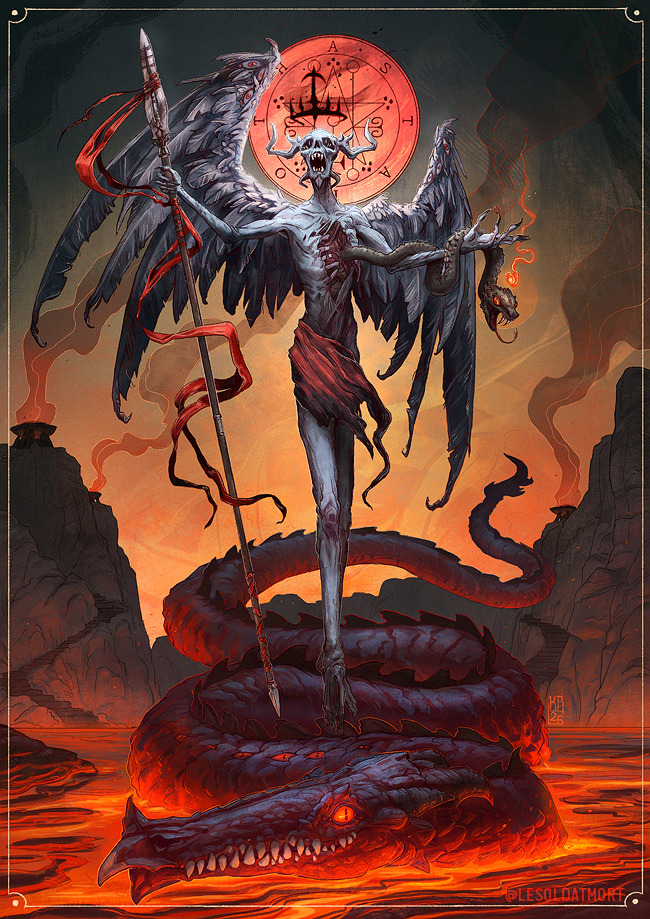 Astaroth art print