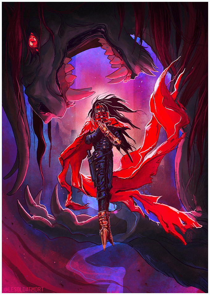 Vincent Beast A4 art print
