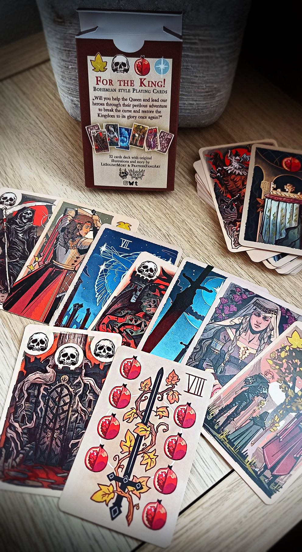For the King! - Bohemian Play Cards