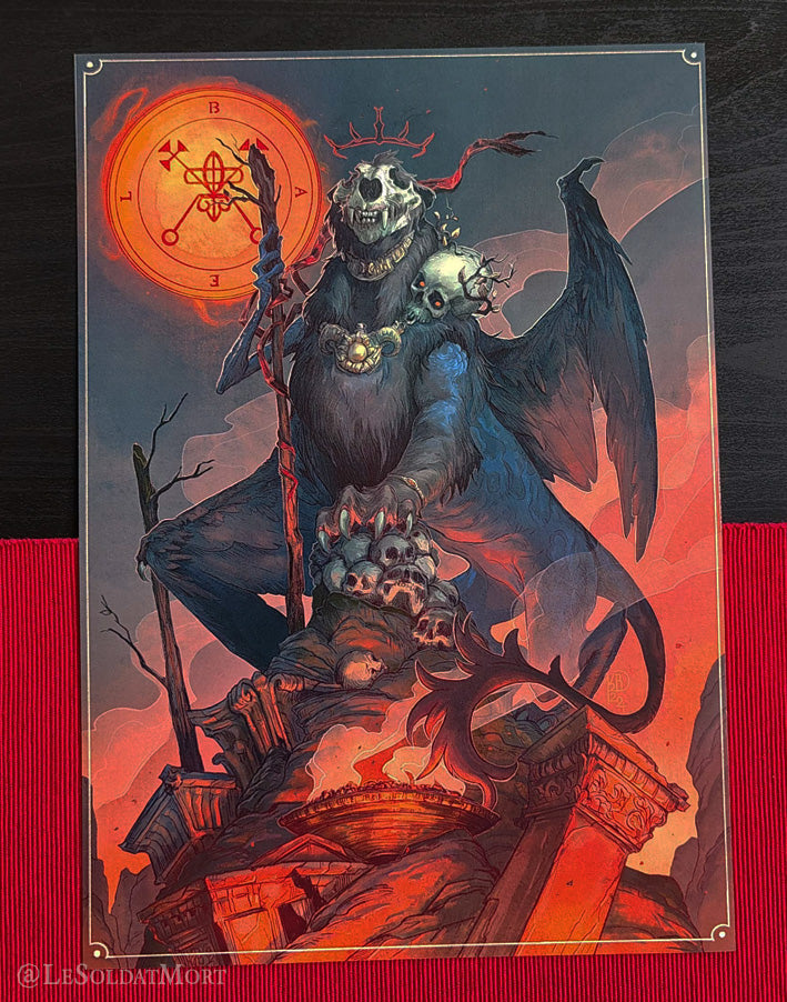 Baal art print