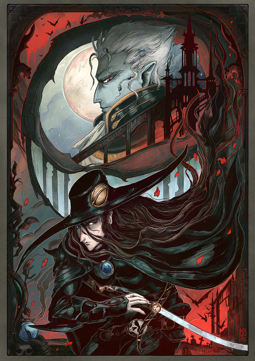 Vampire Hunter D - Bloodlust Art print