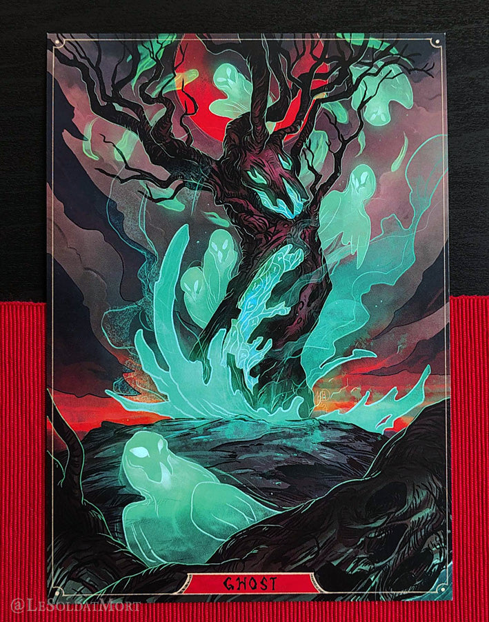 Ghost A5 art print