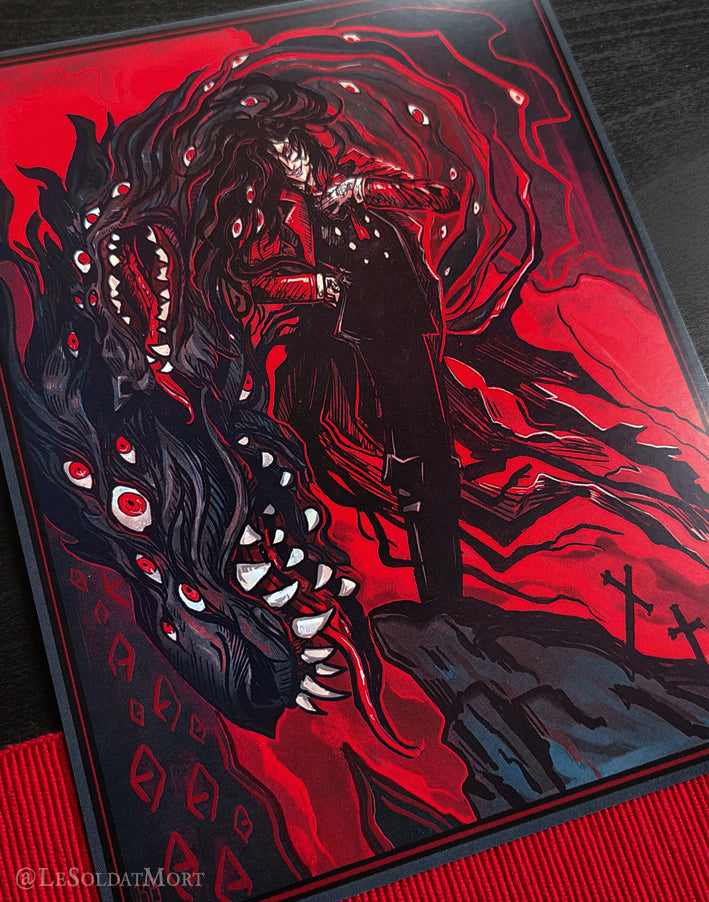 Helldogs A5 art print