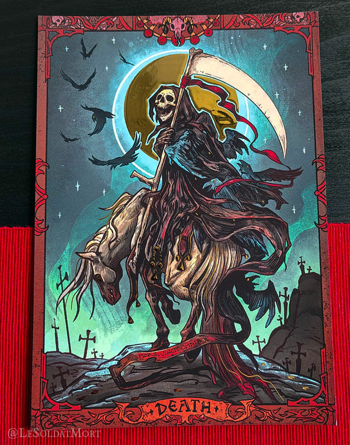 Set of foil print - Four Horsemen of the Apocalypse