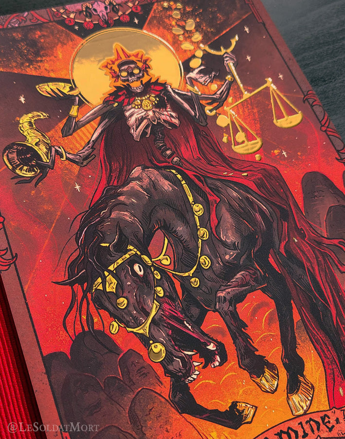 Set of foil print - Four Horsemen of the Apocalypse