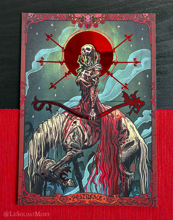 Set of foil print - Four Horsemen of the Apocalypse