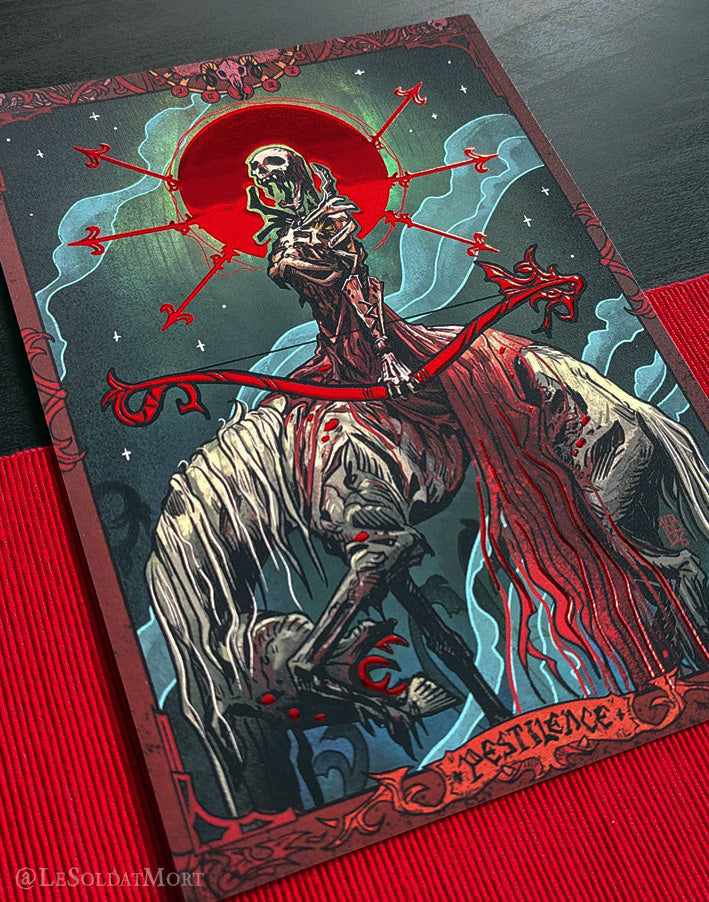Set of foil print - Four Horsemen of the Apocalypse