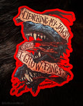 "Clenching Jaws" Solo Sticker