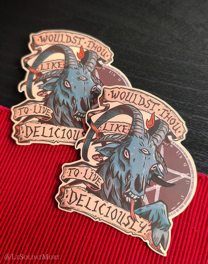 Black Phillip solo sticker