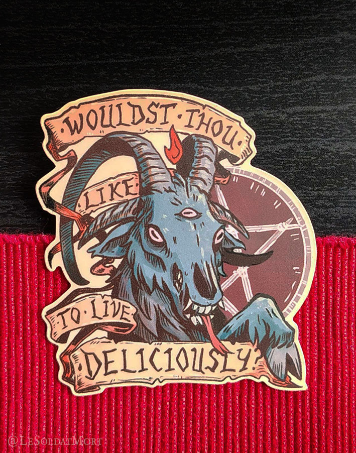 Black Phillip solo sticker