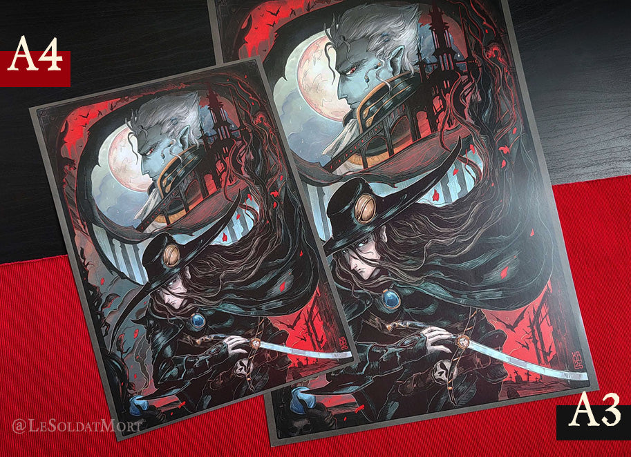 Vampire Hunter D - Bloodlust Art print