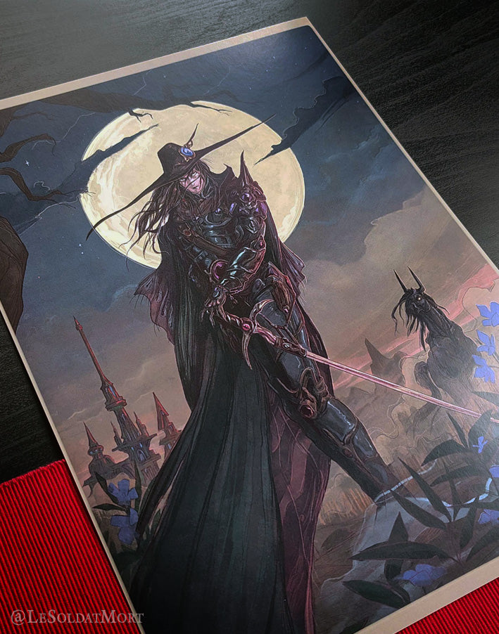 Vampire Hunter D A4 art print