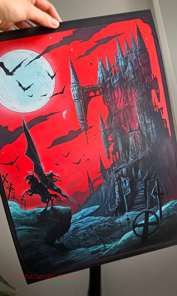 Vampire Hunter D - Castle print
