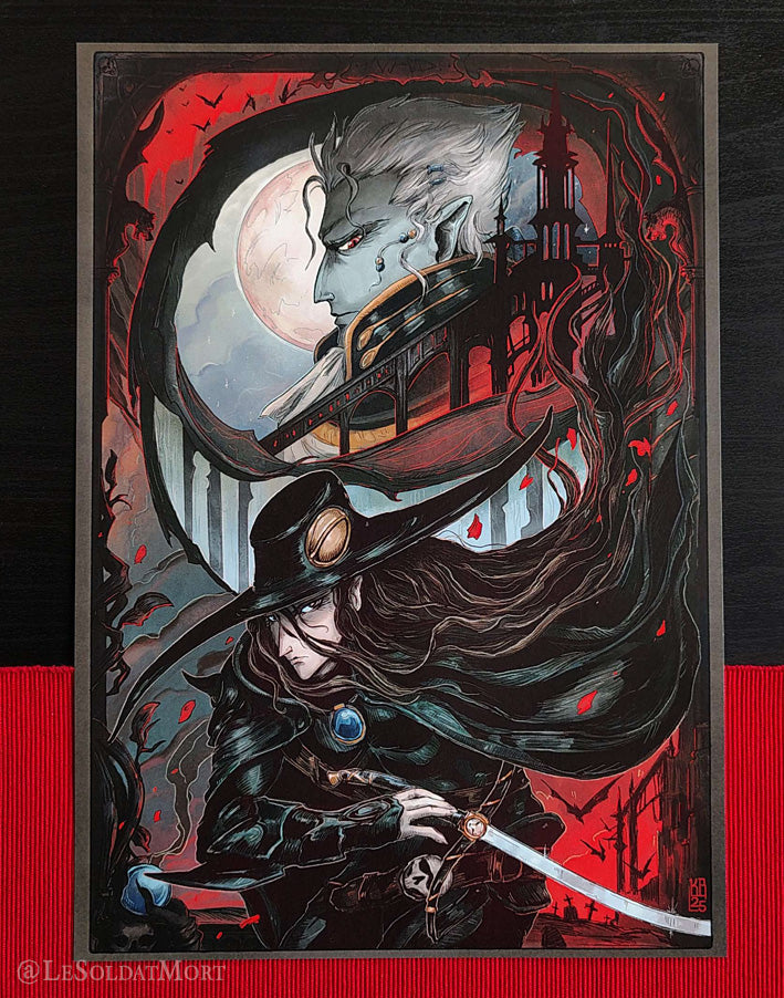 Vampire Hunter D - Bloodlust Art print