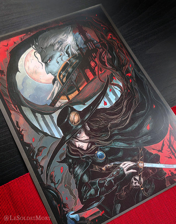 Vampire Hunter D - Bloodlust Art print