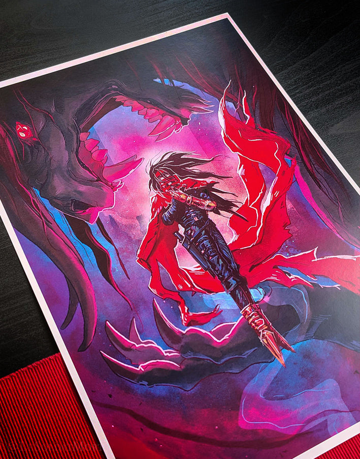 Vincent Beast A4 art print